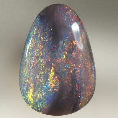 SOLID BLACK OPAL Bright multicolour, colours always showing